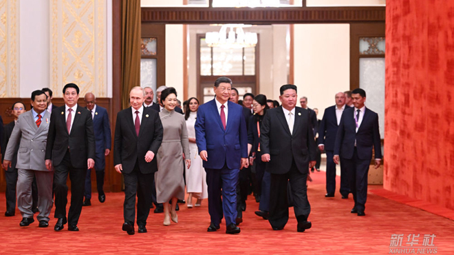 纪念中国人民抗日战争暨世界反法西斯战争胜利80周年招待会在京隆重举行